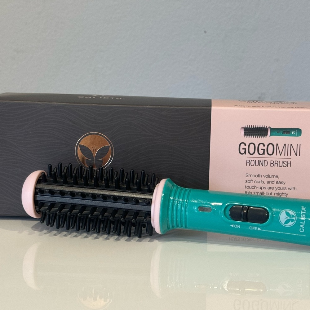Calista GoGo Mini Round Brush (Jade Green)